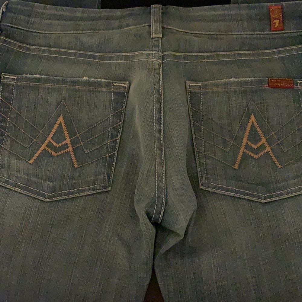 7 for all mankind “A” pocket jeans y2k - Picture 4 of 5